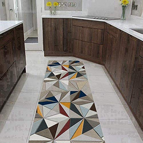 Alfombra antideslizante del pasillo de MU, formato estrecho de 100x200cm para entrada de hotel 3
