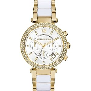 Michael Kors Women’s Parker White Watch MK6119