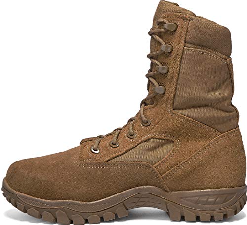 Belleville C312 ST 8" Hot-Weather Steel Toe Military Boots for Men - Slip-Resistant & Lightweight Men's Tactical Boots - AR 670-1 & AFI 36-2903 - Berry Compliant3