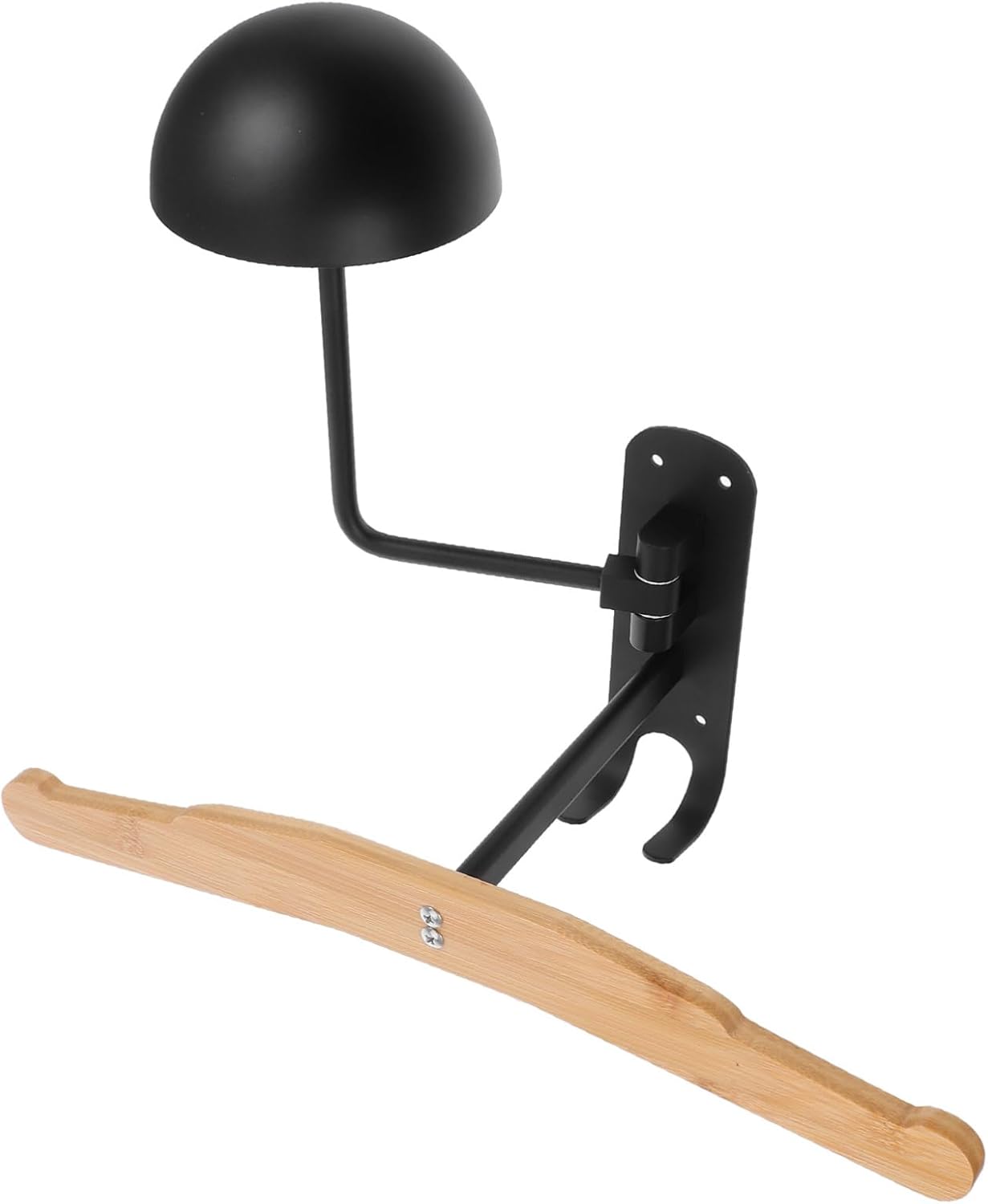 Motorcycle Display -mounted Hanger for Organizing Equipment and Backpacks and Easy to Install for Garages and Homes