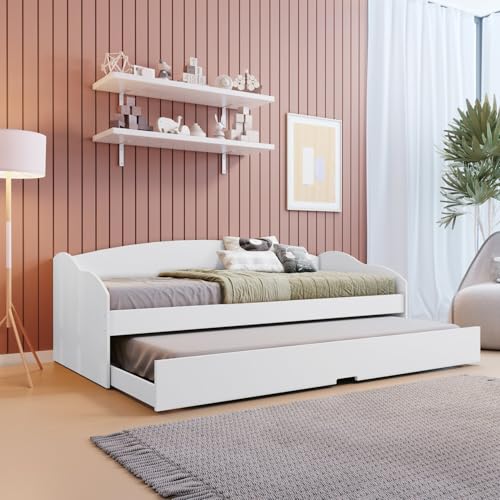 Bicama Solteiro 193x69,7 Cm Solteiro Liz Branco