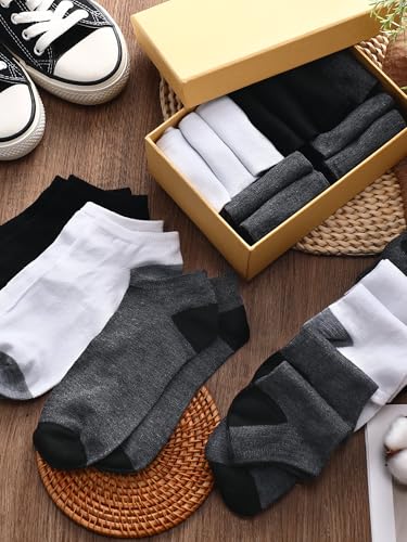 Image of Foaincore 60 Pairs Ankle Socks Bulk for Men Women, Low Cut Breathable Cushioned Athletic Running No Show Socks Multipack