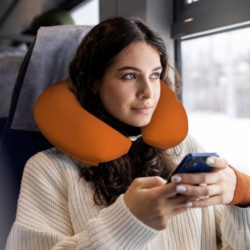 Almohada de viaje espuma viscoelástica tamaño estándar miniatura 6