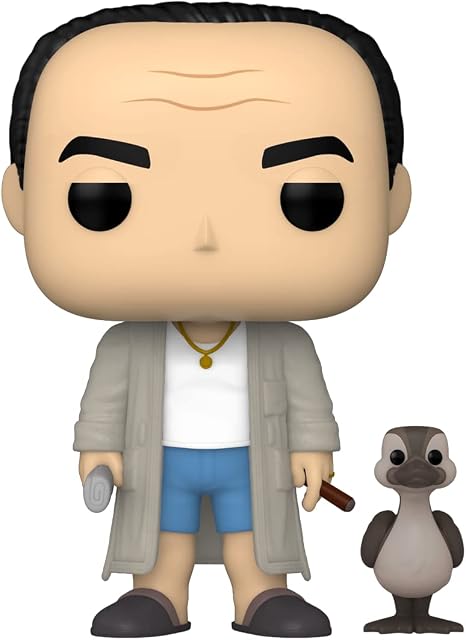 Funko POP & Buddy: The Sopranos- Tony in Robe w/Duck - Amazon Exclusive