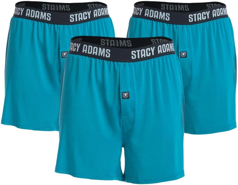 Stacy Adams mens Stacy Adams 3-pack Loose Boxer