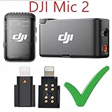 Original for DJI Mic 2 Mobile Phone Adapter for Lightning iPhone 11/12/13/14 Smartphone/PC/Mac Connector OEM Accessories Compatible with DJI Mic 2 Receiver - Image 8