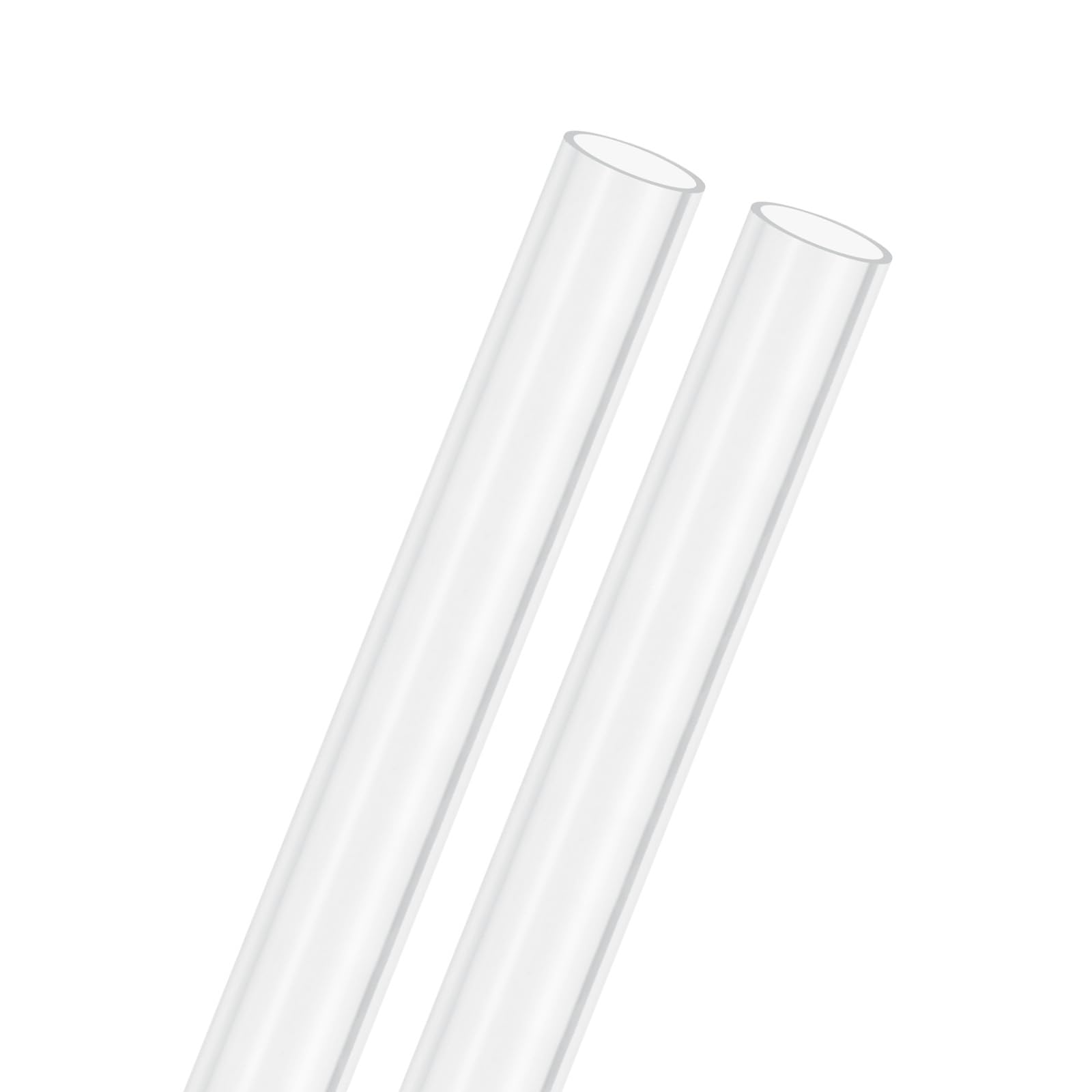 Tube rigide en polycarbonate transparent 14x16 mm durable