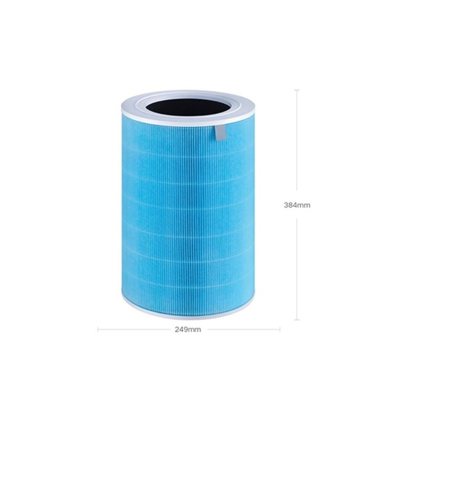 Filtr zamienny, kompatybilny z Mijia, Air Purifier Pro H, kompatybilny z Xiaomi, Pro H Filter (niebieski)