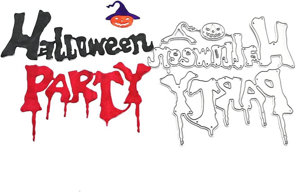 Halloween Horror Party Carbon Steel Scrapbooking Embossing