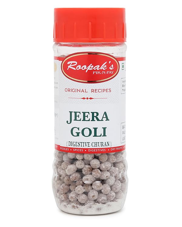 ROOPAKS PIK-N-PAY Jeera Goli Mouth Freshener, Digestive,After-Meal,Mukhwas | 125g (B0CLGGTV3J) Amazon Price History, Amazon Price Tracker