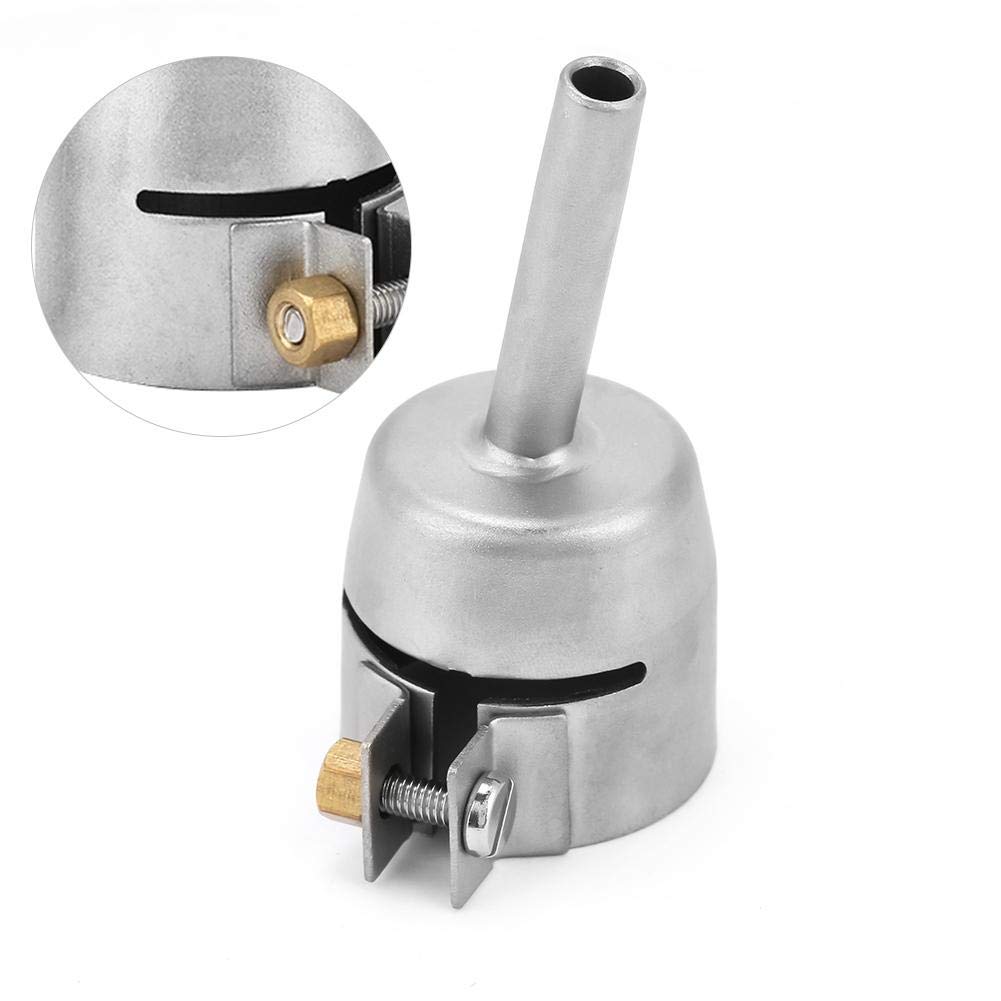 Speed Welding Nozzle, 3pcs 5mm Triangular Round Shape Nozzle Tips for PVC Plastic Hot Air Gun