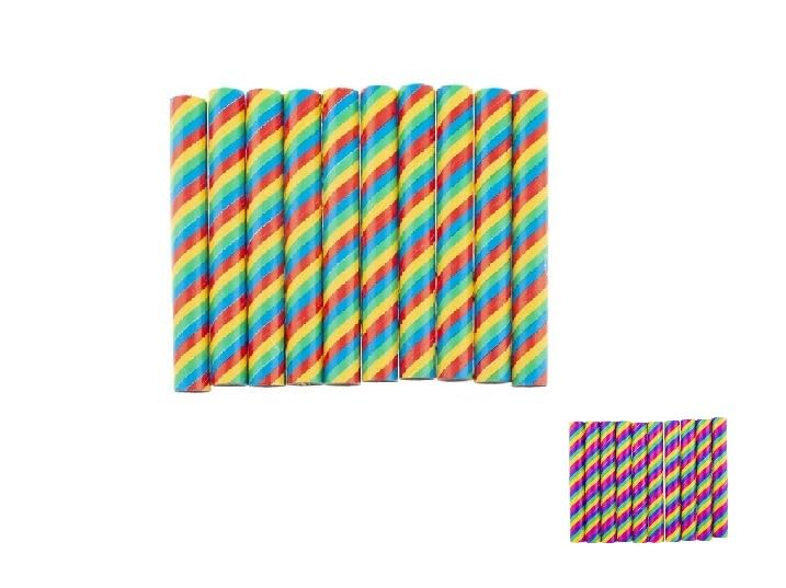 LP Divertissements Lot de 20 sarbacanes Mix 18cm