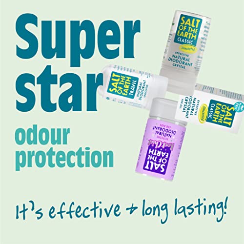 Salt of the Earth - Natural Deodorant Crystal Classic - Effective Crystal Deodorant, Fragrance Free, Vegan, cruelty Free - Suitable for Women, Men, and Kids - 90g - Image 4