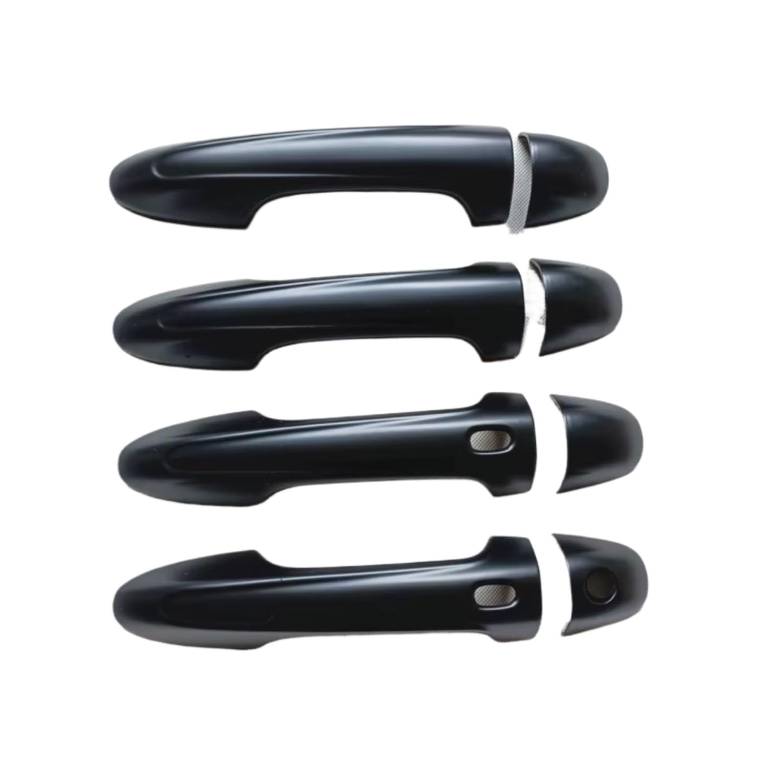 Qdzvalumv K1s2 Car Door Handles Cover Shell Compatible With Toyota For Fortuner For Hilux For Revo 2016-2023 Car Exterior Door Handle Cover Trim Accessories Protector Front Rear Set(K1s2)