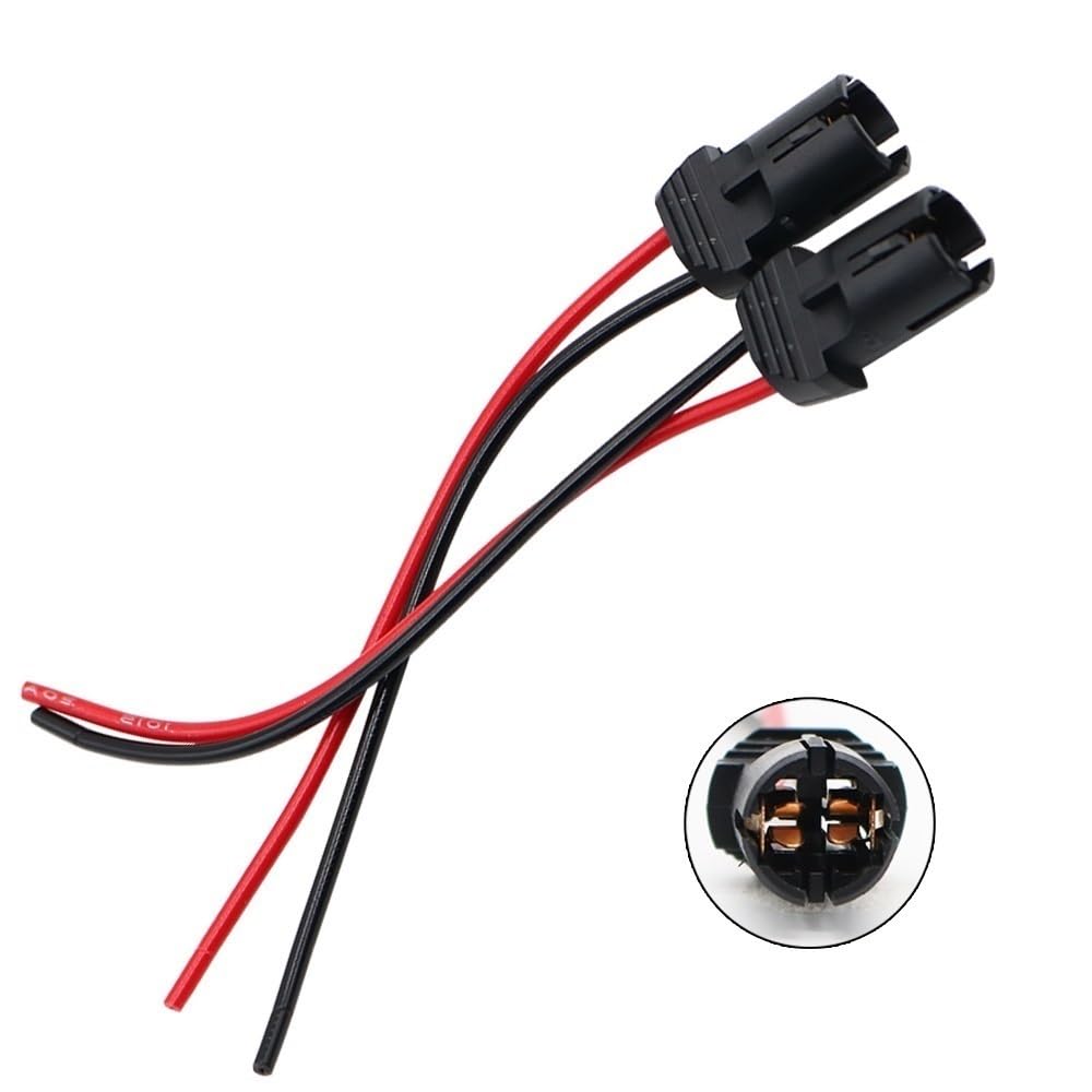 presa cablaggio auto Supporto Per Presa Lampadina | T10 W5W 194 168 Adattatore Connettore Cavo DC 12V Lampadine Cablaggio Ricambi Auto Di Ricambio(4pcs)
