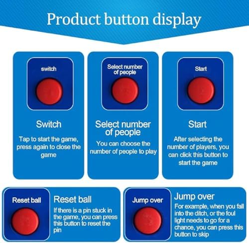Electric Bowling Machine for Kids & Adults - Automatic Reset, LED Scoreboard, Lighting Effects, Simulation Sound, Fun Indoor Game for Family Entertainment, 3.5M Length