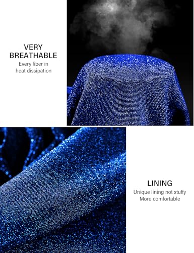 Arjen Kroos Men's Shiny Shirts Short Sleeve Sparkly Disco Rave Hot Tops Nightclub Glitter T-Shirt4