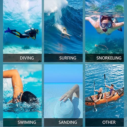 Chaqueta para mujer 1.5MM neopreno manga larga con cierre frontal para surf, natación y buceo en agua fría miniatura 7