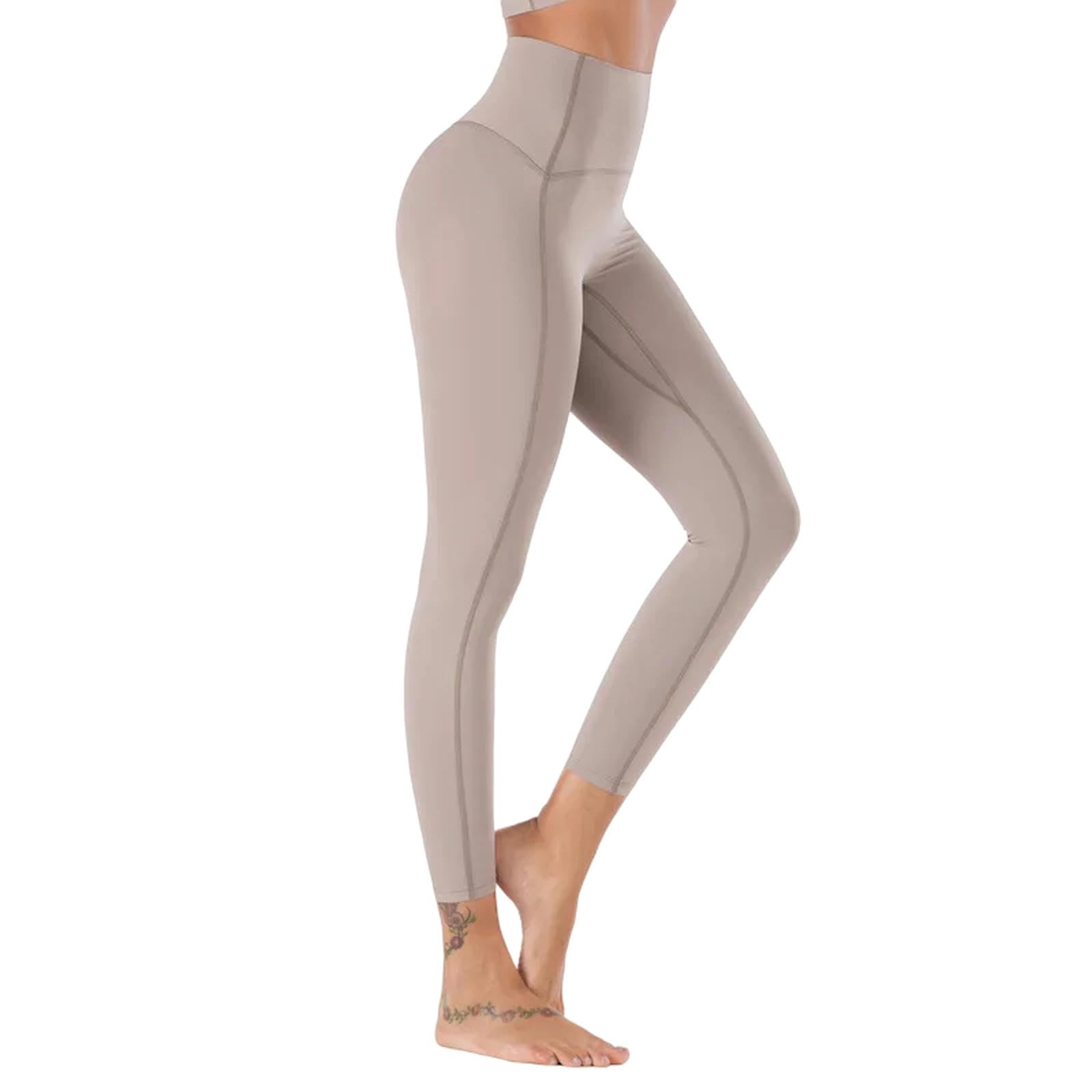 Legginsy dla kobiet z Wielkiej Brytanii damskie z wysokim stanem brzoskwiniowe obcisłe legginsy do jogi dziewięciopunktowe legginsy fitness ćwiczenia sportowe spodnie