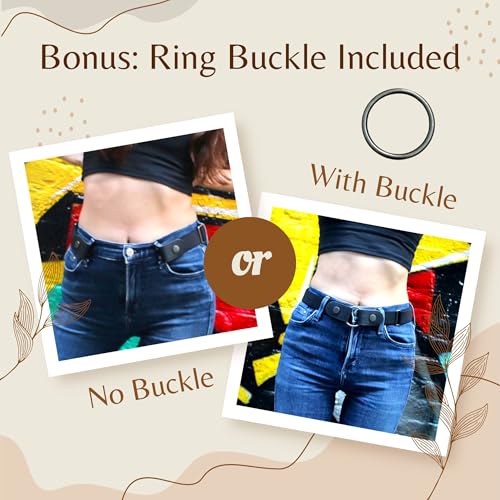 Millennials In Motion No Buckle Belt Adjustable and Stretchy4