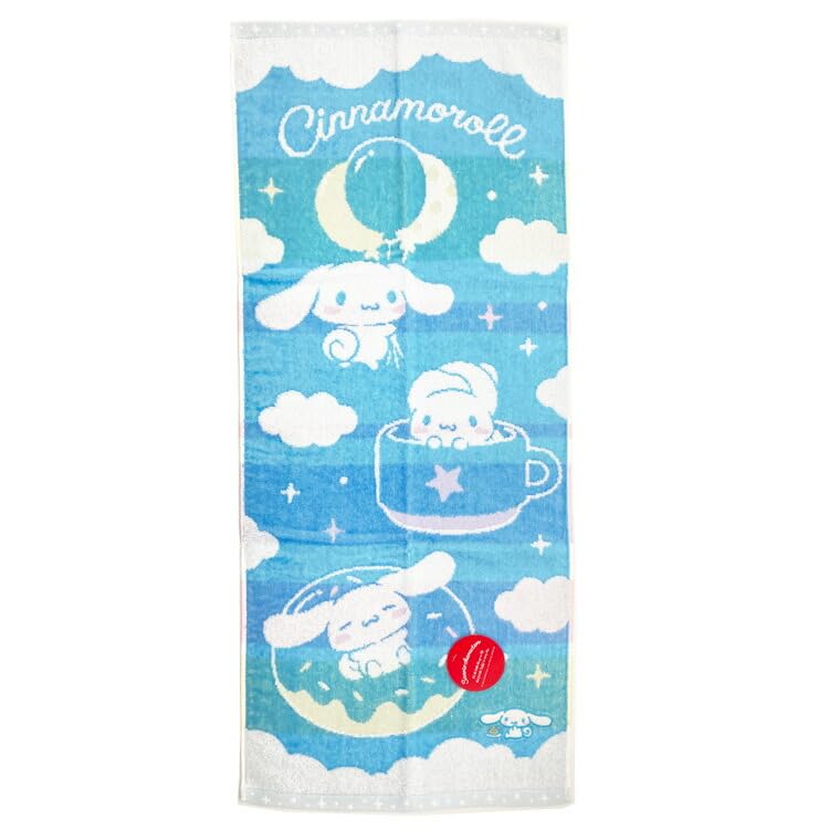 Amazon｜林(Hayashi) フェイスタオル 約34×80cm サンリオ シナモロール