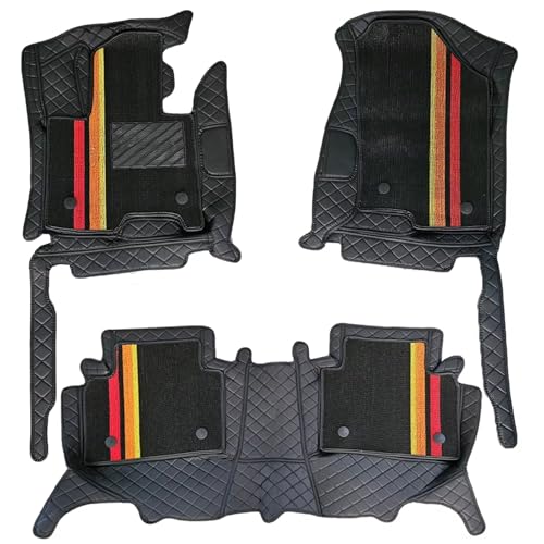 Tapis de sol noirs double couche haut de gamme pour Hyundai Tucson NX4