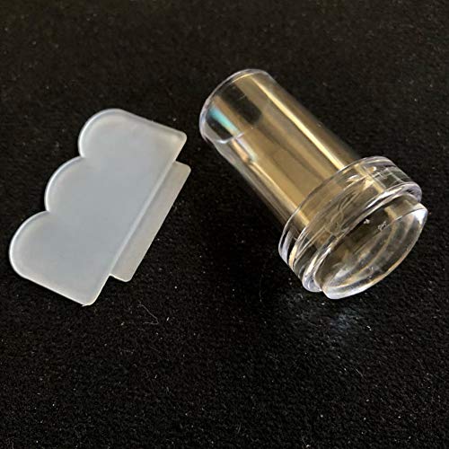 Luckforever Nail Stamping Kit 7Pc Anmail Flower Geometric Nails Stamp Template Stencil With Clear Silicone Stamper Scraper Manicure Design Tools Supplies For Women Girls #TOP5