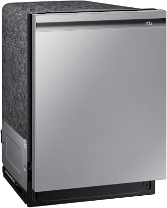 Samsung Bespoke Smart 42 dBA Dishwasher with 3rd Rack and StormWash+, Stainless Steel, DW80B7070US/AA