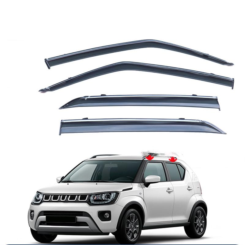 Déflecteurs d'air pour Suzuki Ignis 2016+ protection de fenêtre latérale