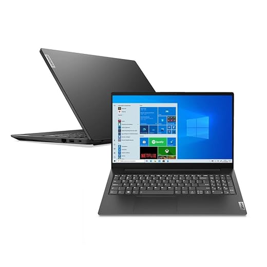Lenovo, Notebook V15 i5-1135G7 8GB 256GB SSD W11 Pro 15.6" FHD 82ME000EBR Preto (Seminovo)
