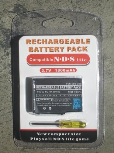 HDE(TM) Rechargeable 3.7V Li-Ion Battery Pack for Nintendo DS Lite