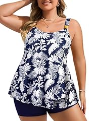 Navy Blue & White Flowers