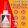 Colla per Plastica 35g – Colla Super Forte per Riparazioni in Plastica, Impermeabile e Resistente al Calore – Adesivo Trasparente per PLA, Stampa 3D, Giocattoli, Auto, ABS, PVC, Kit Fai-da-Te e Altro