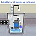 Float Switch for Sump Pump, Briidea Tethered Float Switch for Water Tank with 10ft Power Cord, 16 Amp Maximum Pump Run Current, IP 68 Waterproof, Ideal for Sewage Pool Pond
