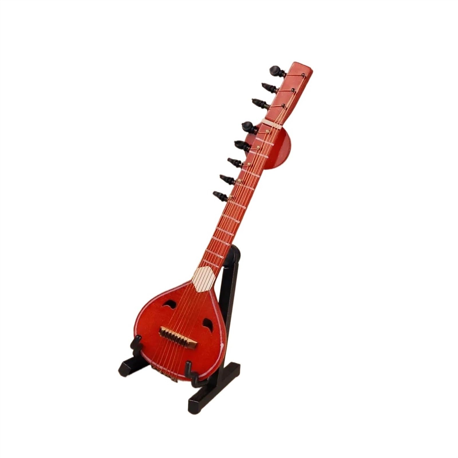 Instrument Modèle Ornements Mandoline Miniature Mini Mandoline Modèle D'instrument De Musique Réplique Collection Ornements Décoratifs Affichage(14)