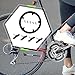 B Baosity Bike Chain Wheel Protector Bike Chain Guard Chainwheel Easy to Install Bicycle Chainring Chainring for BMX Cycling Bike Accessories