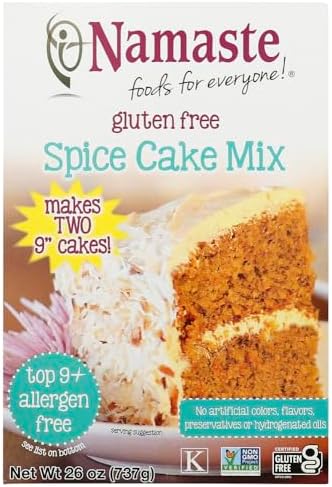 Namaste Foods, Gluten Free Spice Cake Mix, 26-Ounce Bags (Pack of 1)