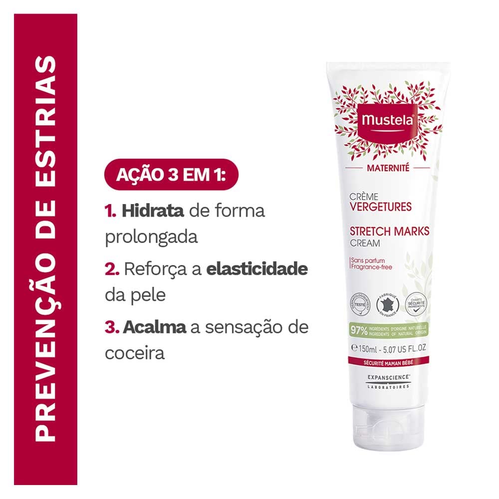 Mustela Maternite Stretch Marks Çatlak Kremi (150ml)