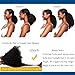 Anrosa Kinky Curly Ponytail 4C Afro Ponytail for Natural Hair Curly Ponytail Hair Piece Kinkys Curly Drawstring Ponytail Afro Kinky Coily Ponytail Clip in Ponytail Extension for Black Women 14 Inch