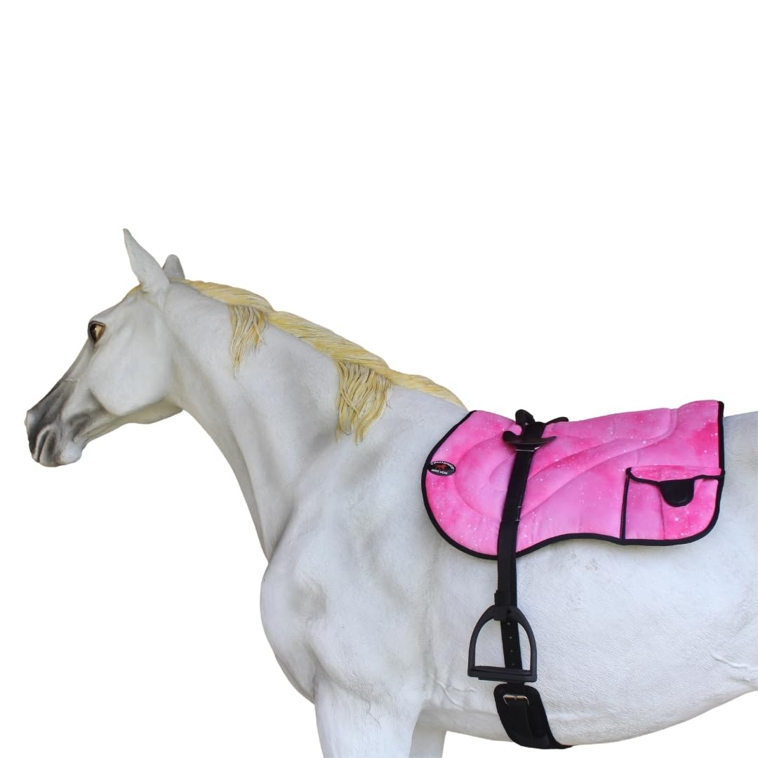 WEAVER Contoured Fleece Saddle Pad 32x32 Navy