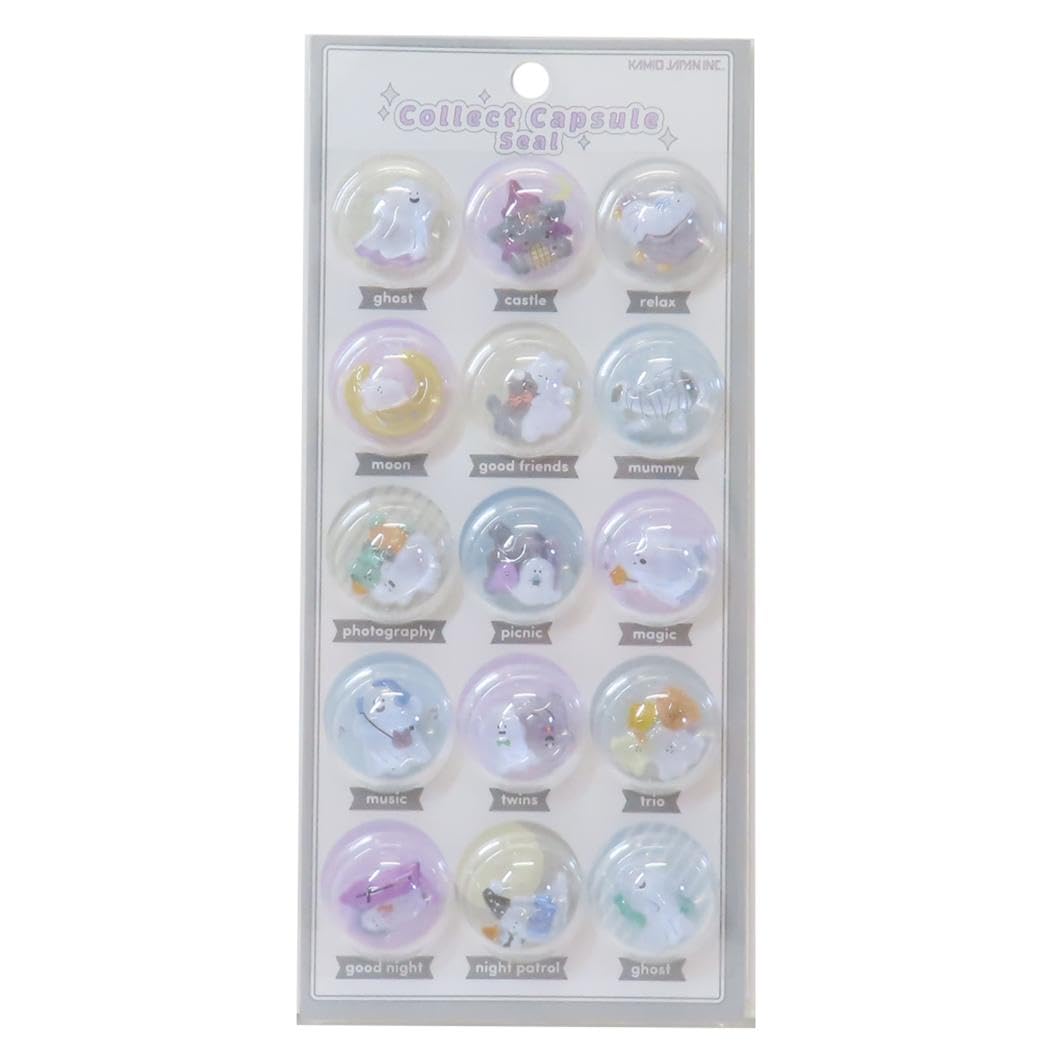 あ出品 Amazon | カミオジャパン ステッカー COLLECT CAPSULE SEAL ゴースト