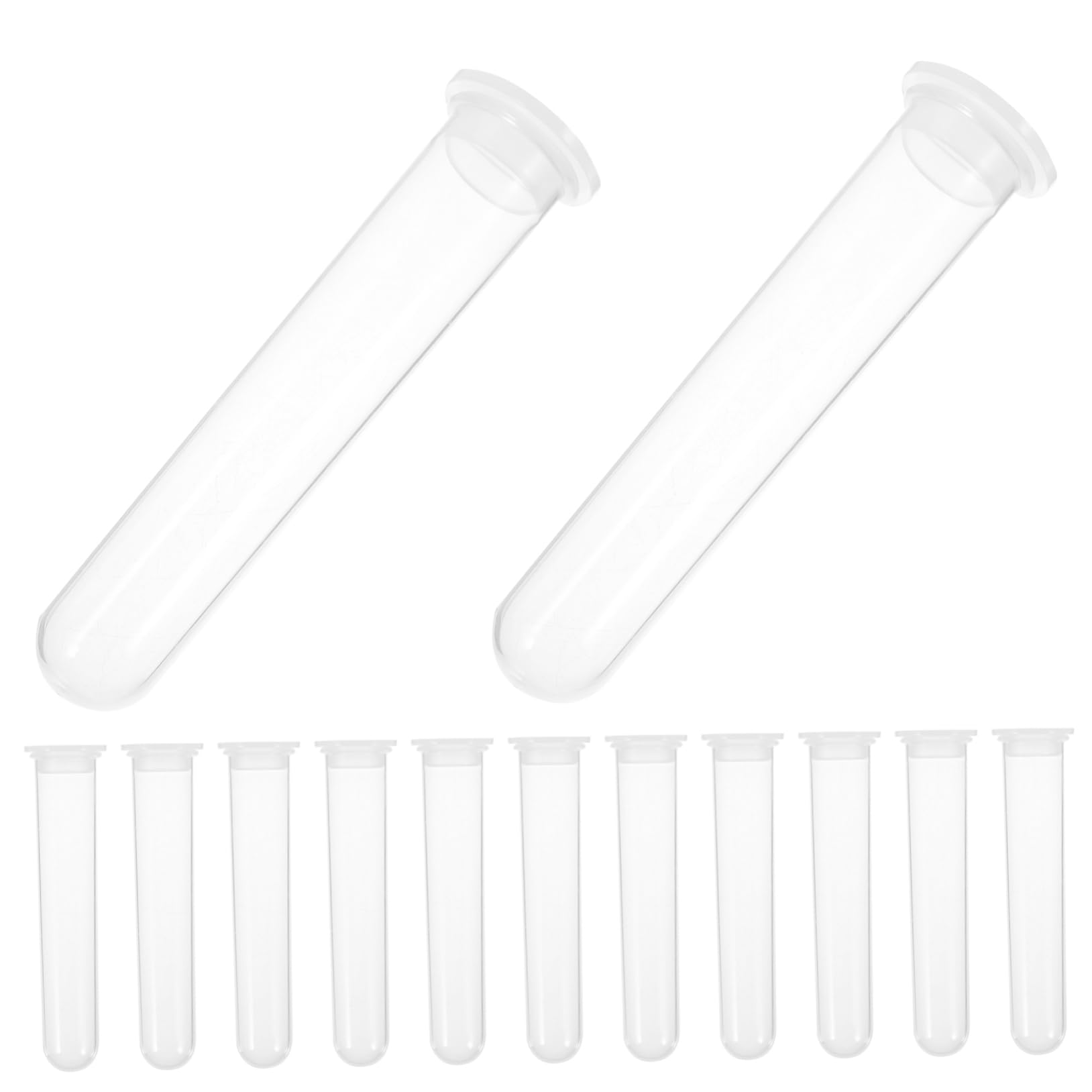 NAMOARLY 100 Pcs Sample Centrifuge Tubes Test Tube Cryogenic Vial Lab Sample Tubes Testing Tubes Vial Seal Cap Small Test Centrifugal Tube Vials Pp
