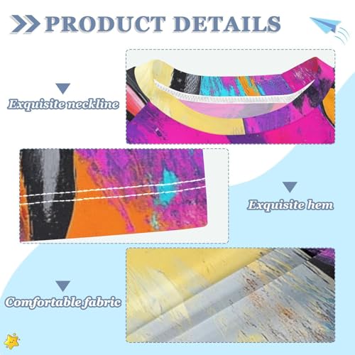 Boy Swimsuit Emperor Penguin Colorful Sunscreen T-Shirts Swimwear Sets UPF 50+3