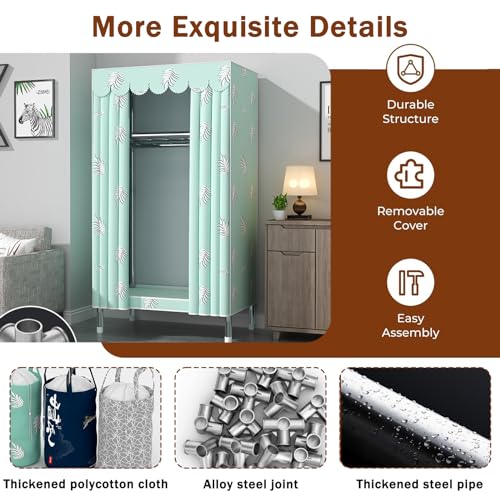 Armoire portable en toile pour libérer de l'espace dans vos placards - 5