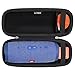 LTGEM EVA Hard Case for JBL Charge 3 Waterproof Portable Bluetooth Speaker - Travel Protective Carrying Storage Bag Fits USB Cable and Charger.
