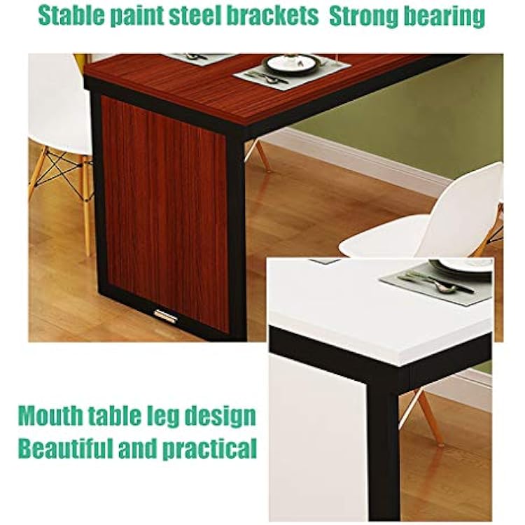 JJPSQHRV Folding Dining Table Wall-Mounted Fold Up Nepal | Ubuy
