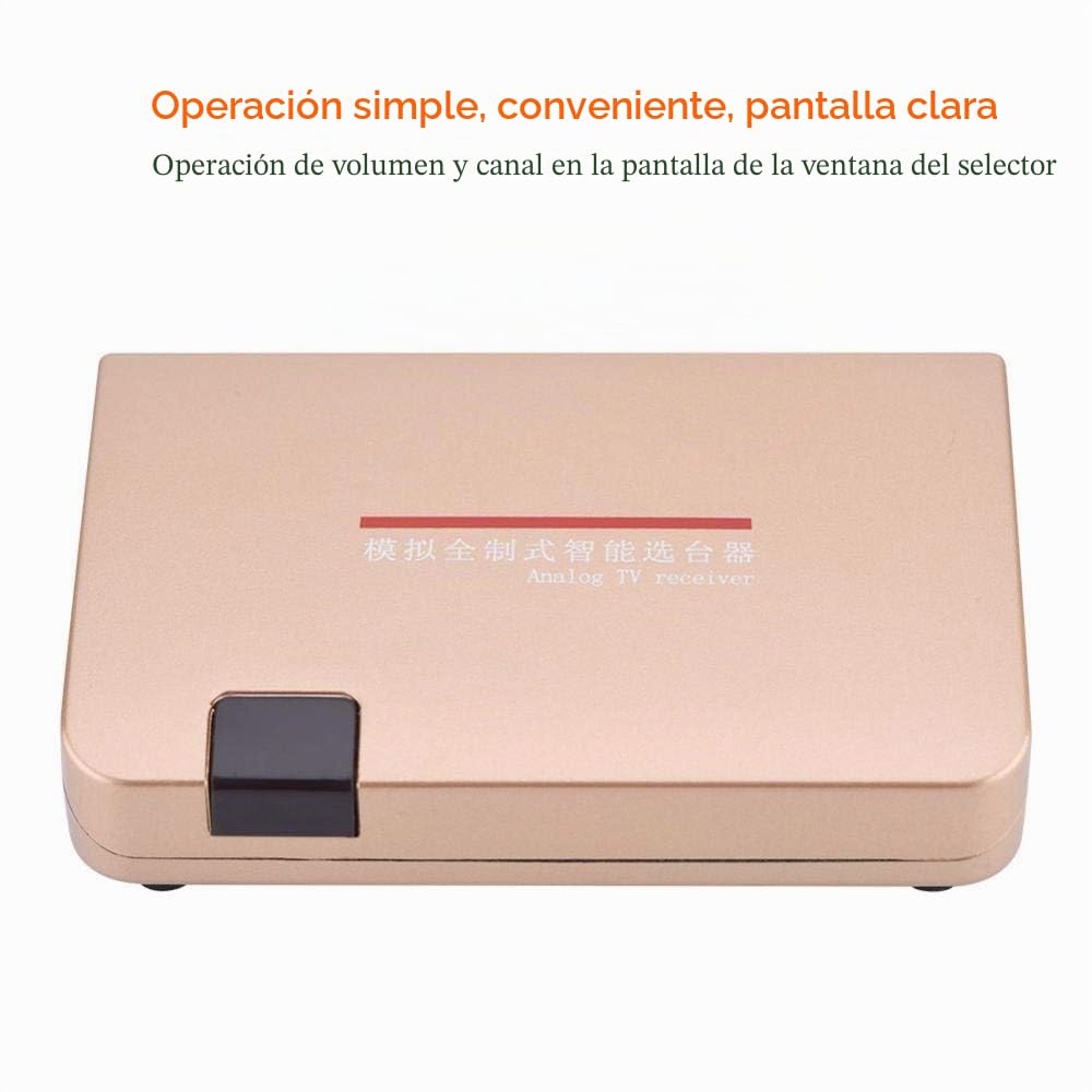 Vbestlife Convertidor de RF a HDMI 100-240V Conversor de Audio Vídeo con Estándar USS/VDE de Material ABS para Proyectores, Enseñanza Multimedia, Ingeniería de Redes