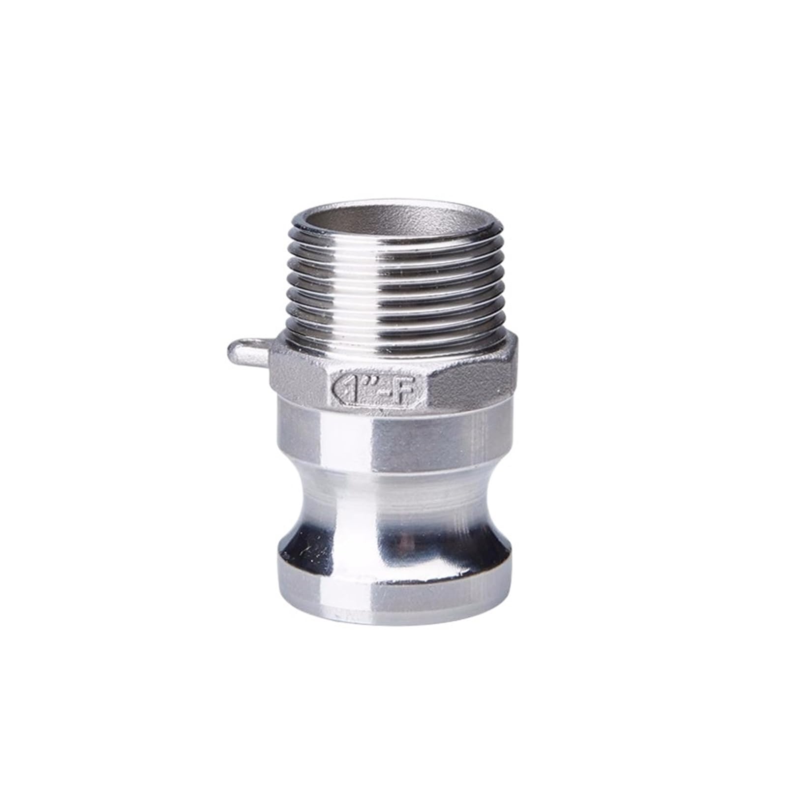 Adaptador de acoplamiento de conector rápido de bloqueo de leva de acero inoxidable 304, accesorio de ranura Camlock de 1/2 ", 3/4", 1 ", 1-1/4"(Pink,2")