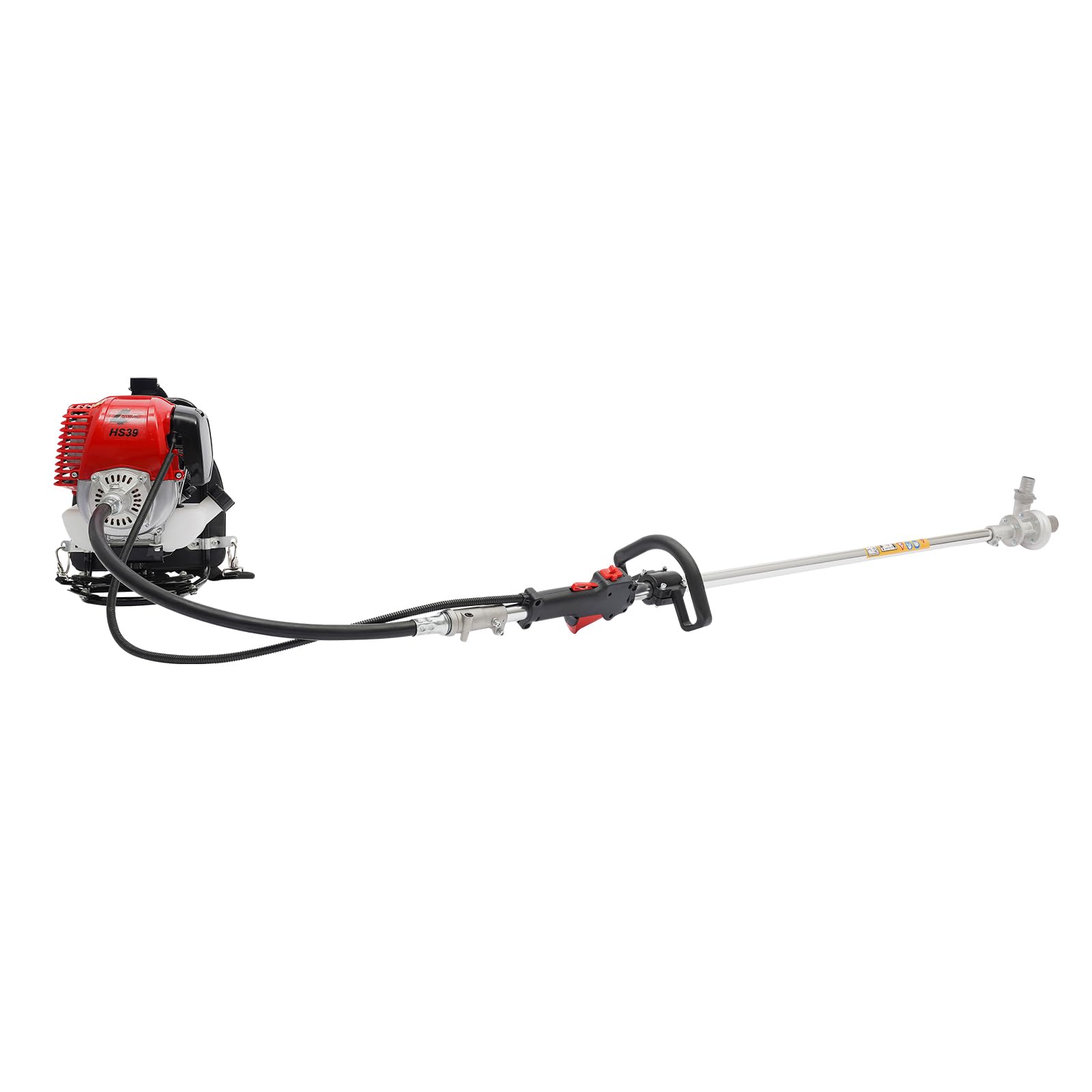 4-Stroke 31CC Gas Powered Weed Wacker,2-in-1 Backpack String Trimmer,Air-cooling Tiller Grass Hedge Trimmer Lawn Mower for Weeding and Irrigation