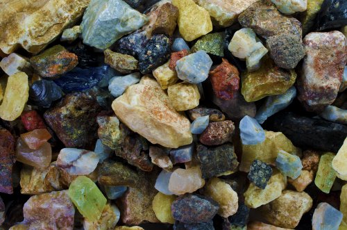3 Pounds Of An Extraordinary Mix Of Rough Stones From Around The World Containing Exotic Raw Rocks From Africa, South America, Asia, Australia, The Usa And More For Tumbling, Fountains And Decoration! #TOP4
